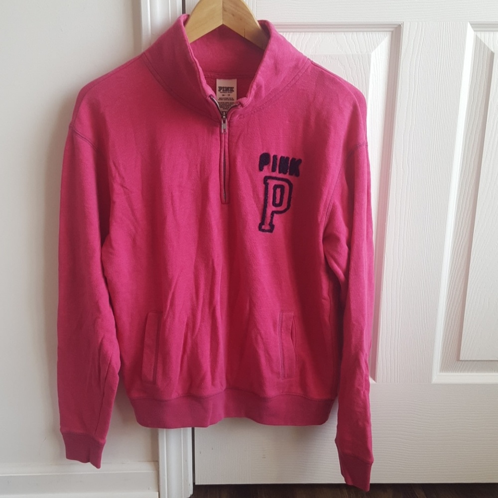 Victoria's Secret PINK 1/4 Zip Sweatshirt